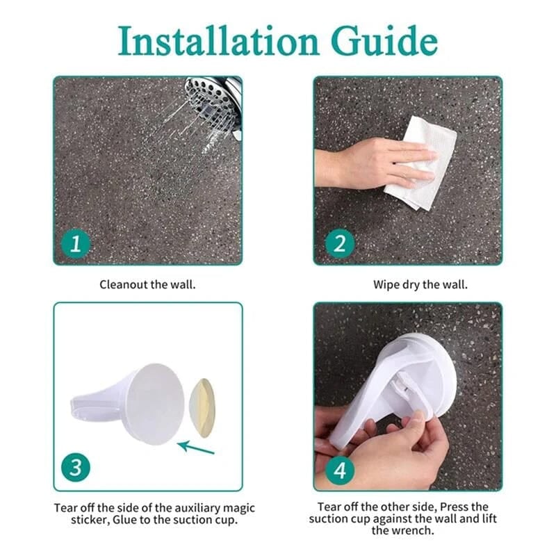 BowLift | Suction Cup Footrest – More safety when shaving in the shower