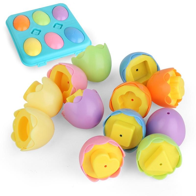 BowLift | Educational Toys Shape Colour Matching Eggs