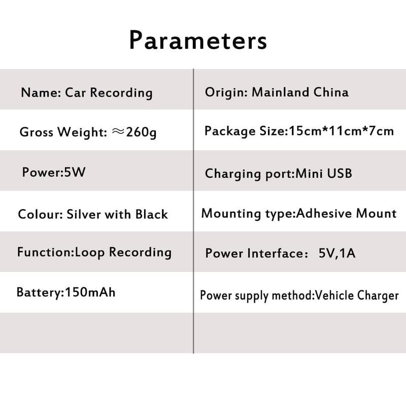 BowLift | Front & Rear Dashcam