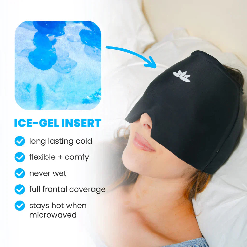BowLift | HeadRelax Warm-Cold Therapy Mask – Relieves Migraine & Headache Immediately