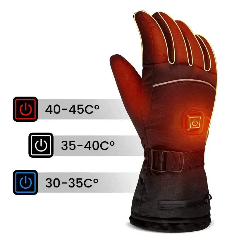 BowLift | Heated Gloves for Men and Women | Heated Gloves - Insulated Gloves - Touchscreen and Waterproof Gloves