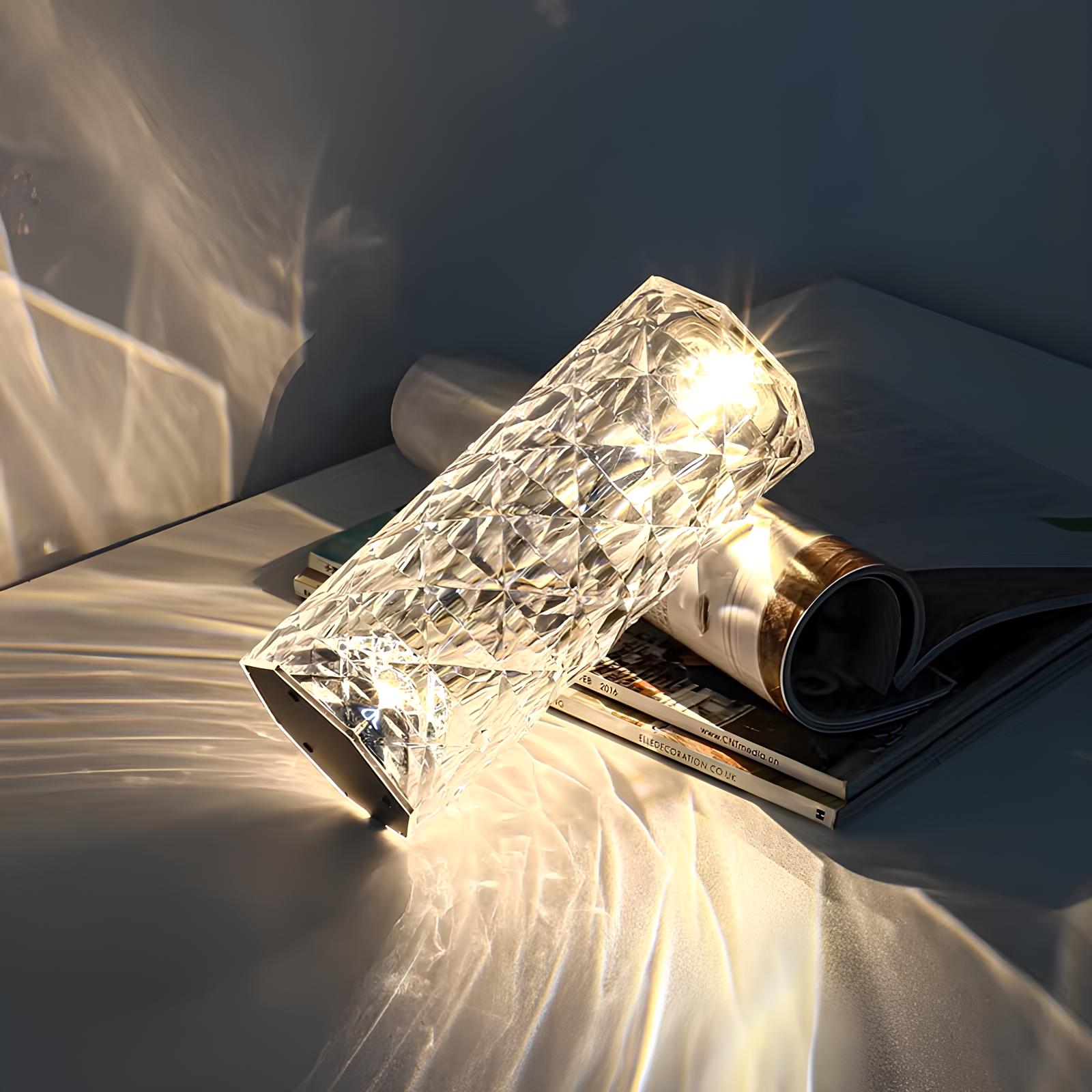 BowLift | Acrylic Touch Sensor Table Lamp