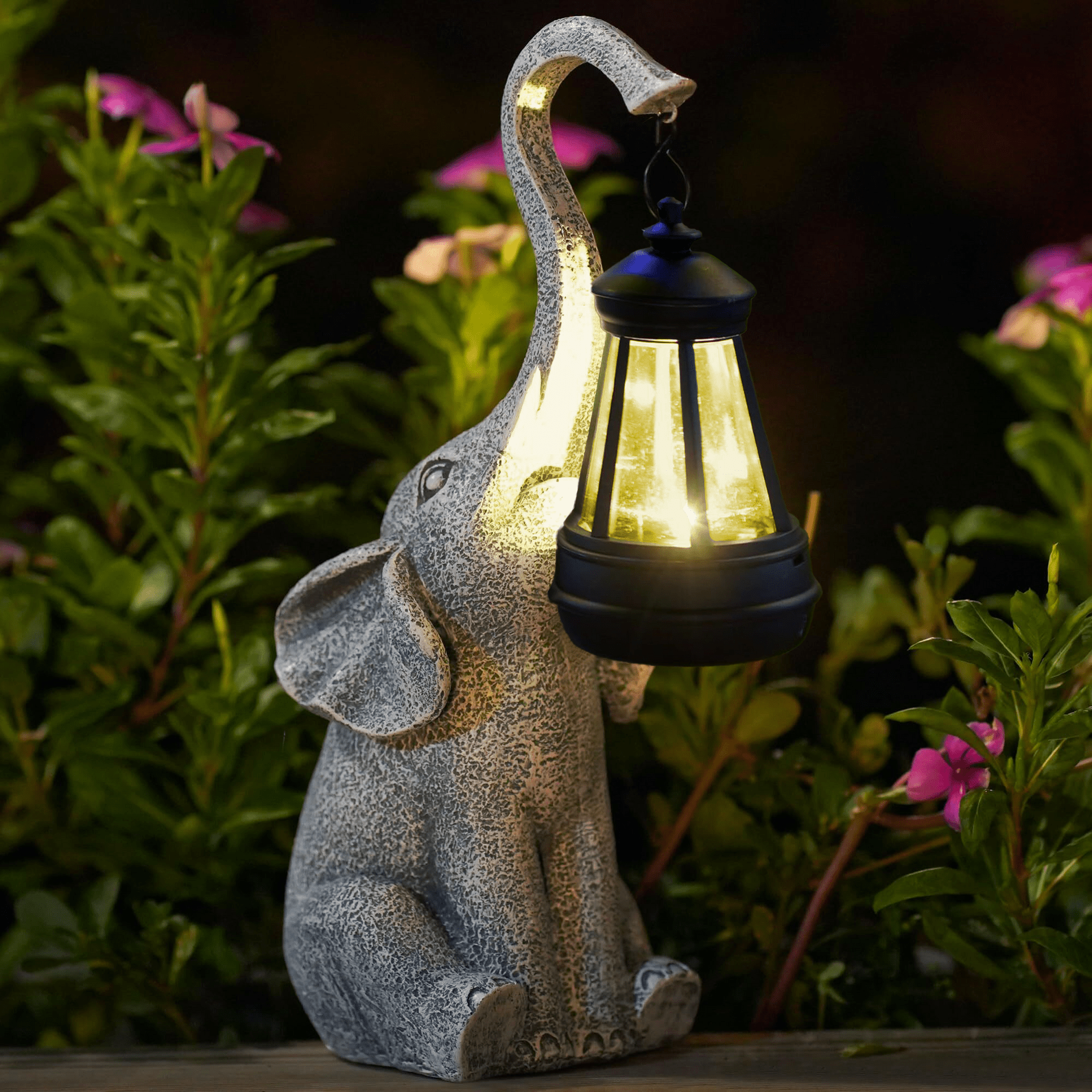 BowLift | Elephant Glow Solar Garden Light