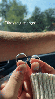 BowLift | Adjustable Light Sculptured Couple Rings