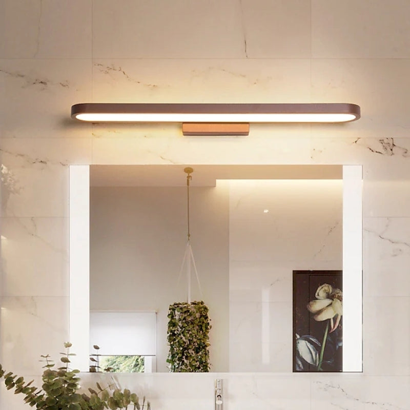 BowLift | Leigh modern wall light linear, Gold, Bedroom/Bathroom, Metal