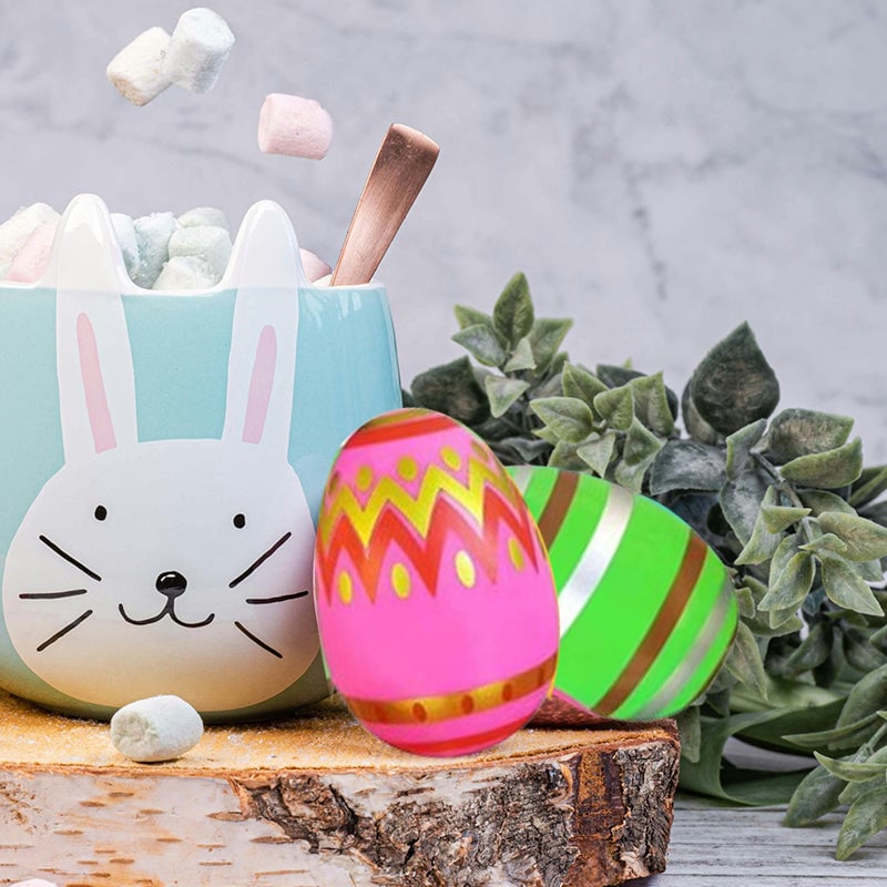 BowLift | 24 Pack Prefilled Easter Eggs with Squeeze Toys