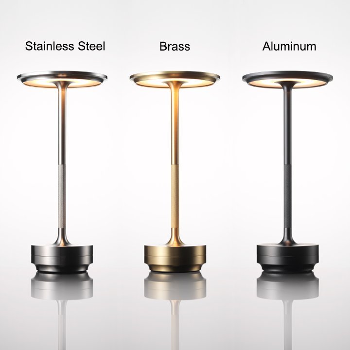 BowLift | Cordless Table Lamp - Dimmable & Rechargeable Desk Light