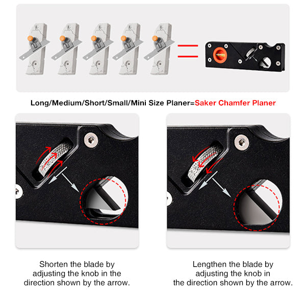 BowLift | Chamfer Plane - Woodworking Edge Corner Flattening Tool