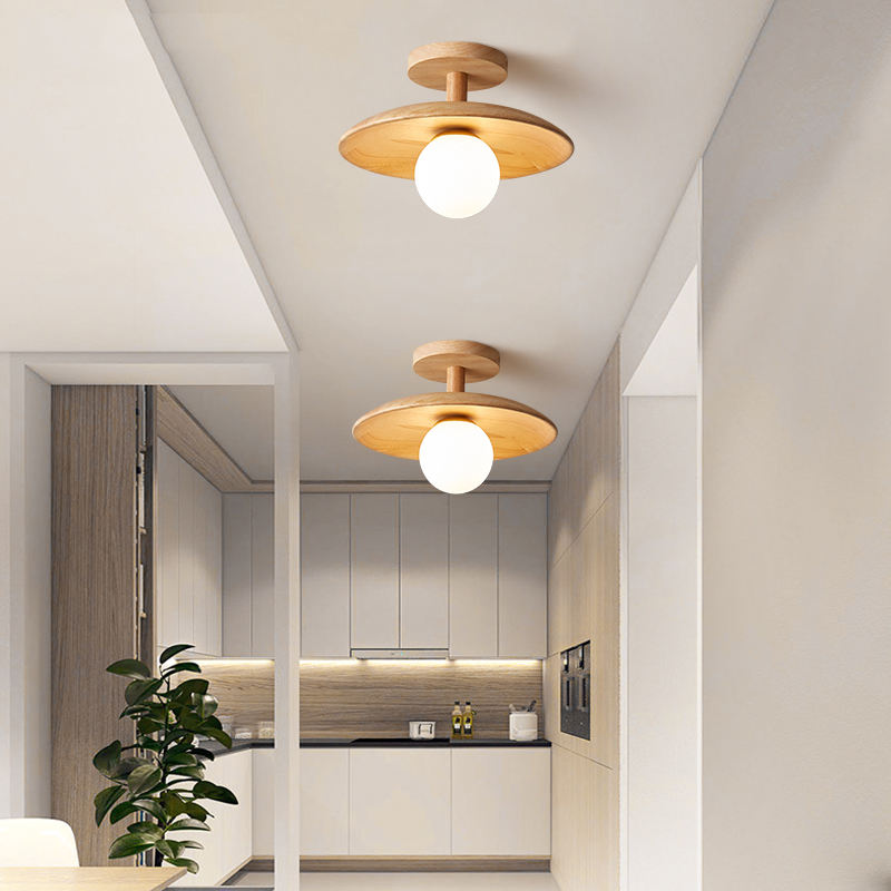 BowLift | ZenGlow™ – Japanese ceiling lamp with traditional design