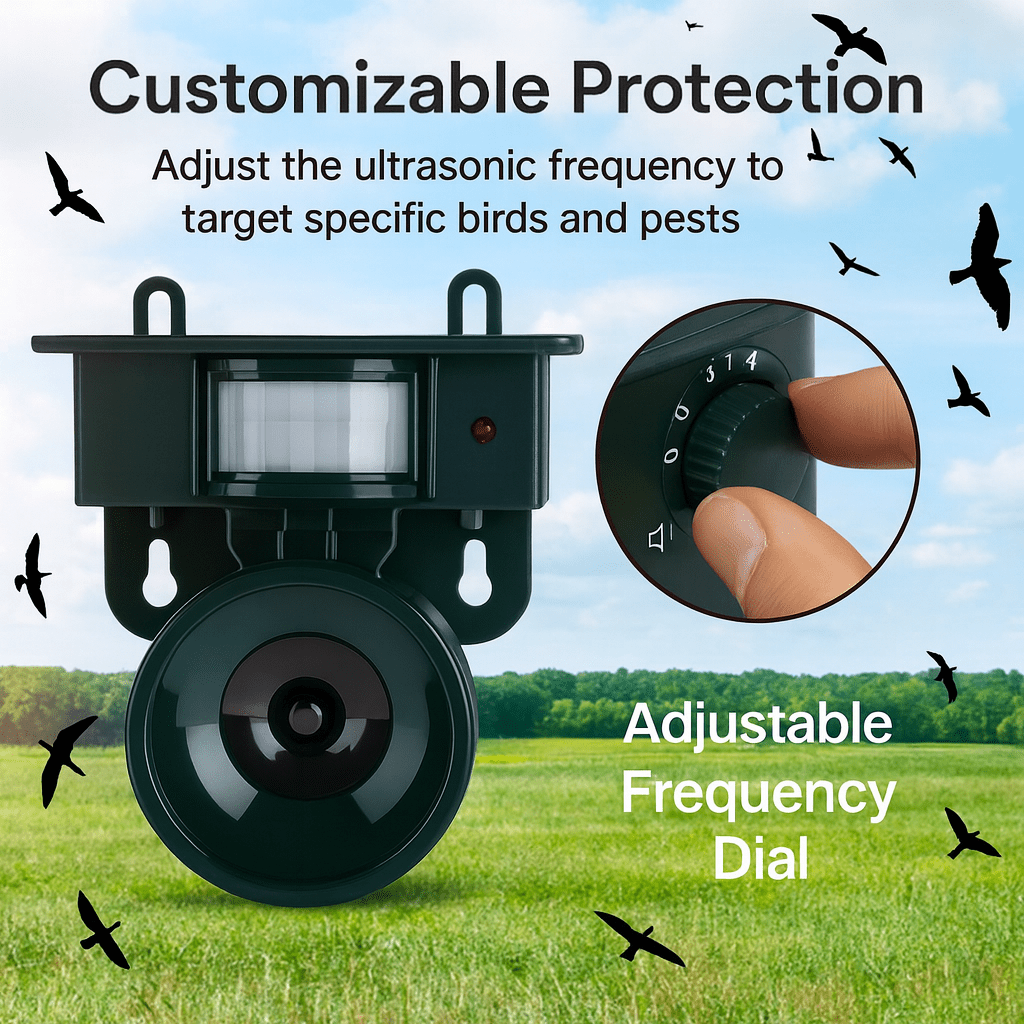 BowLift | FEATHERBLOCK – Motion-Activated Bird Repeller for Quiet & Clean Outdoor Spaces