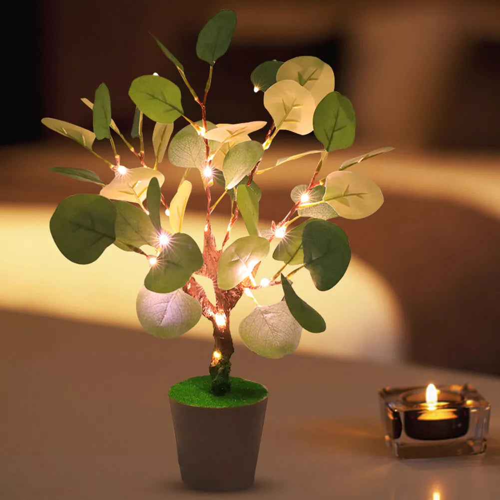 BowLift | Christmas Decorations LED Faux Leaf Lamp