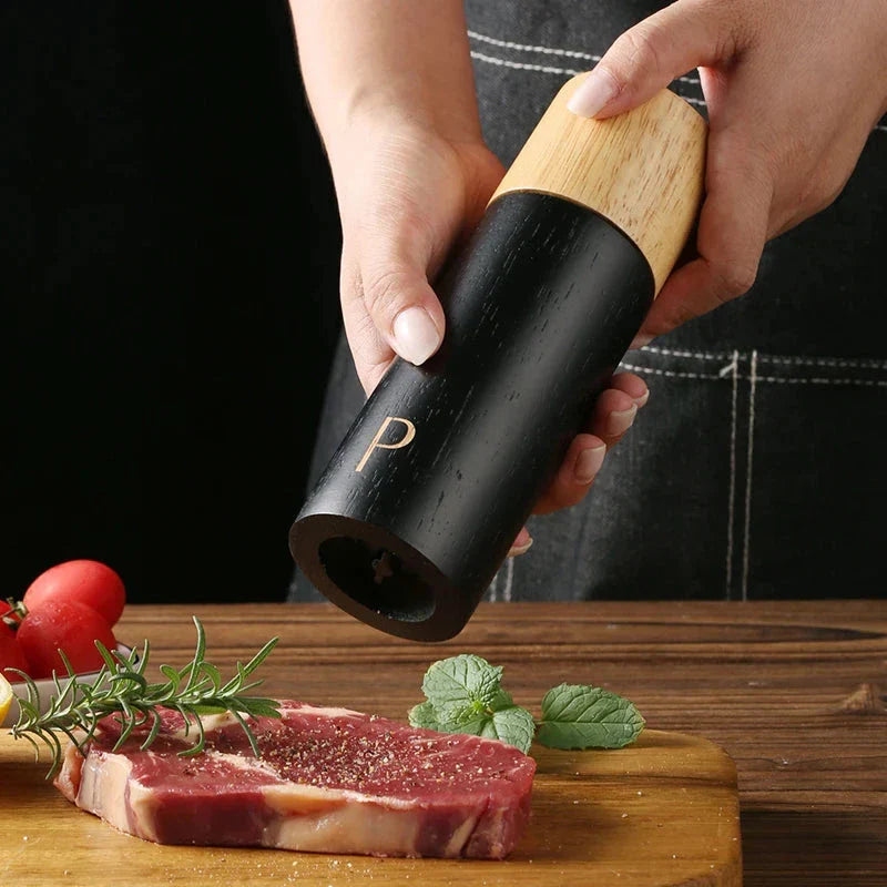 BowLift | Wood Salt and Pepper Mill Set