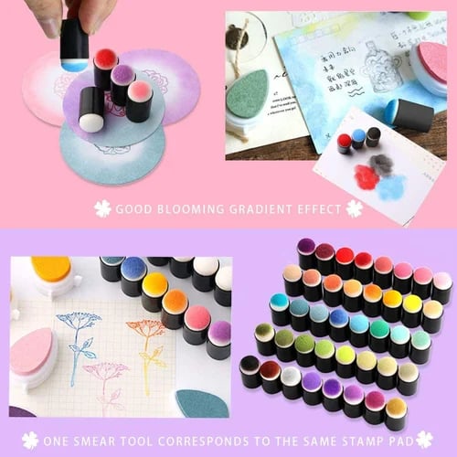 BowLift | Finger Species – Creative finger paint set with stamps & stencils