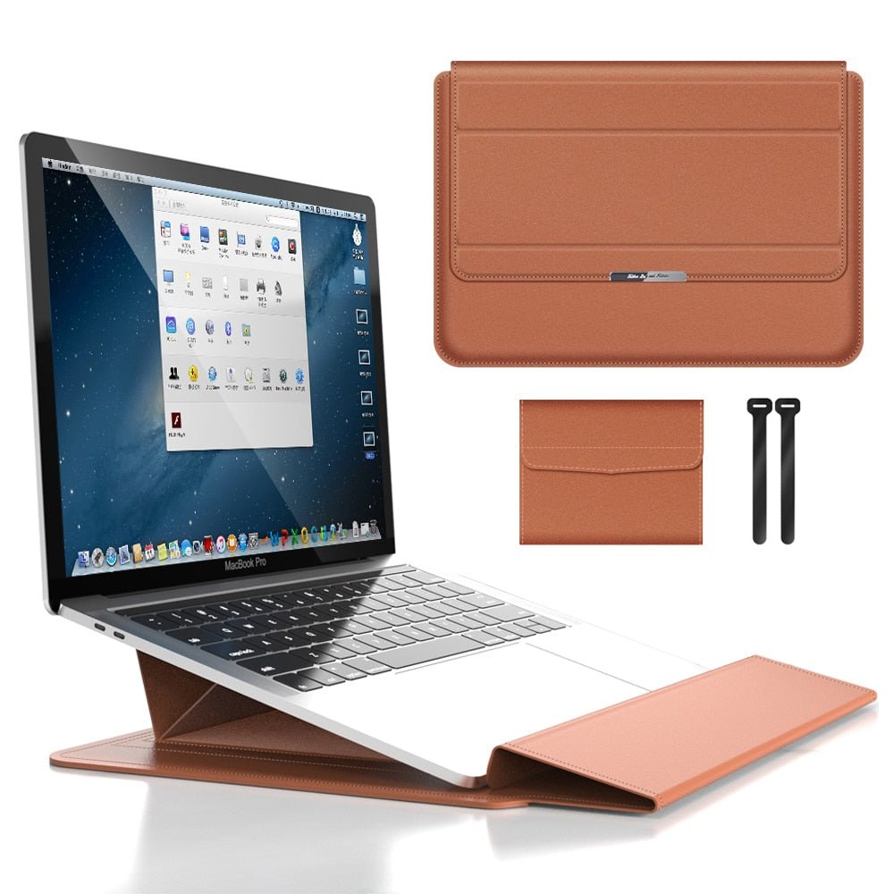 BowLift | FlexiGuard – Slim Waterproof Laptop Sleeve with Shock Protection & Stand