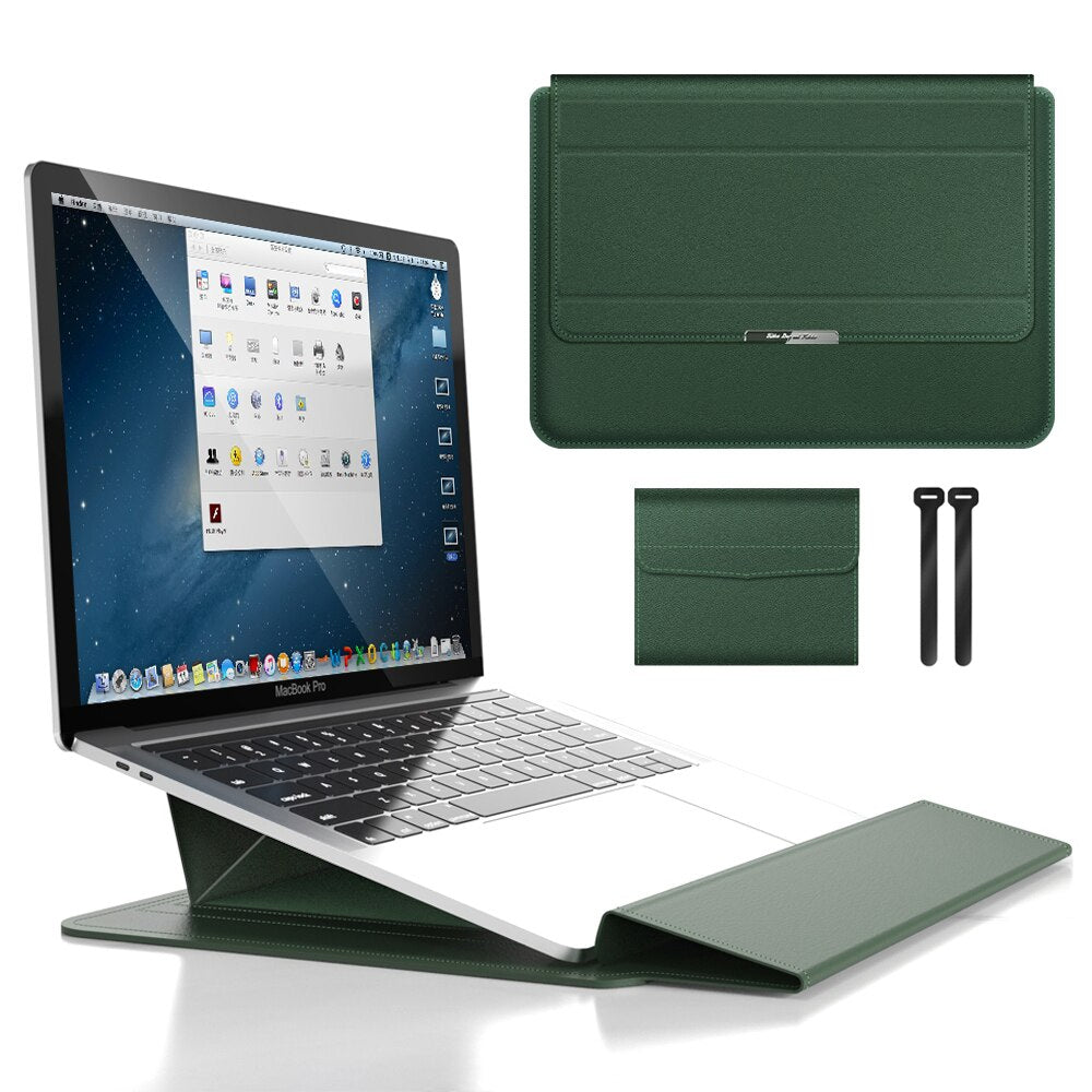 BowLift | FlexiGuard – Slim Waterproof Laptop Sleeve with Shock Protection & Stand