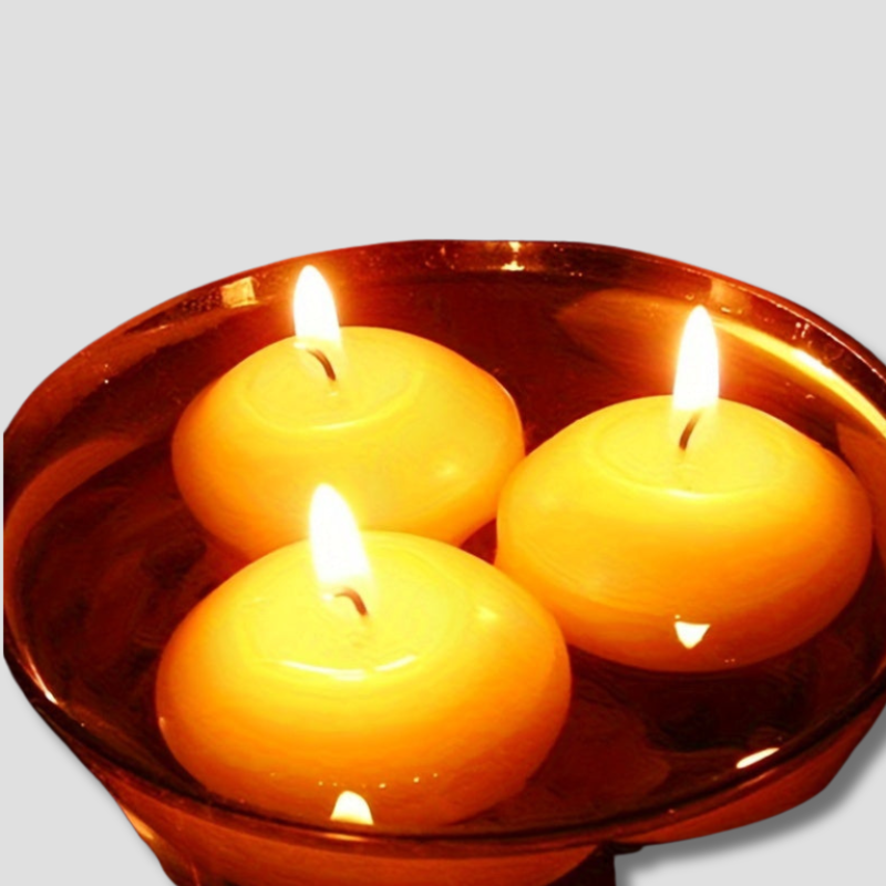 BowLift | Candle Set of 40 Floating Wax Lights