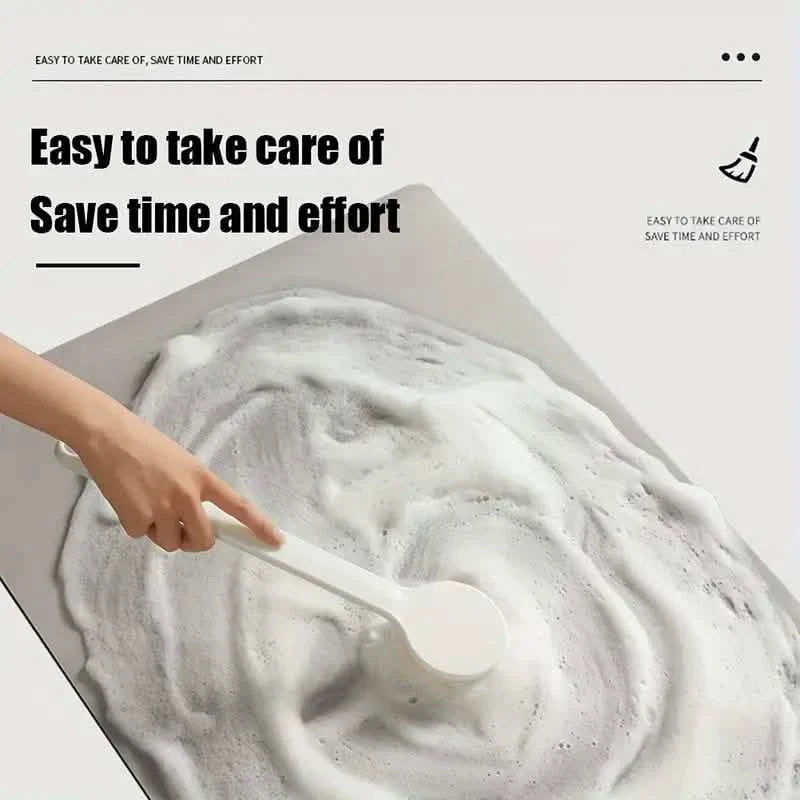 BowLift | Floral Sink Faucet Absorbent Mat