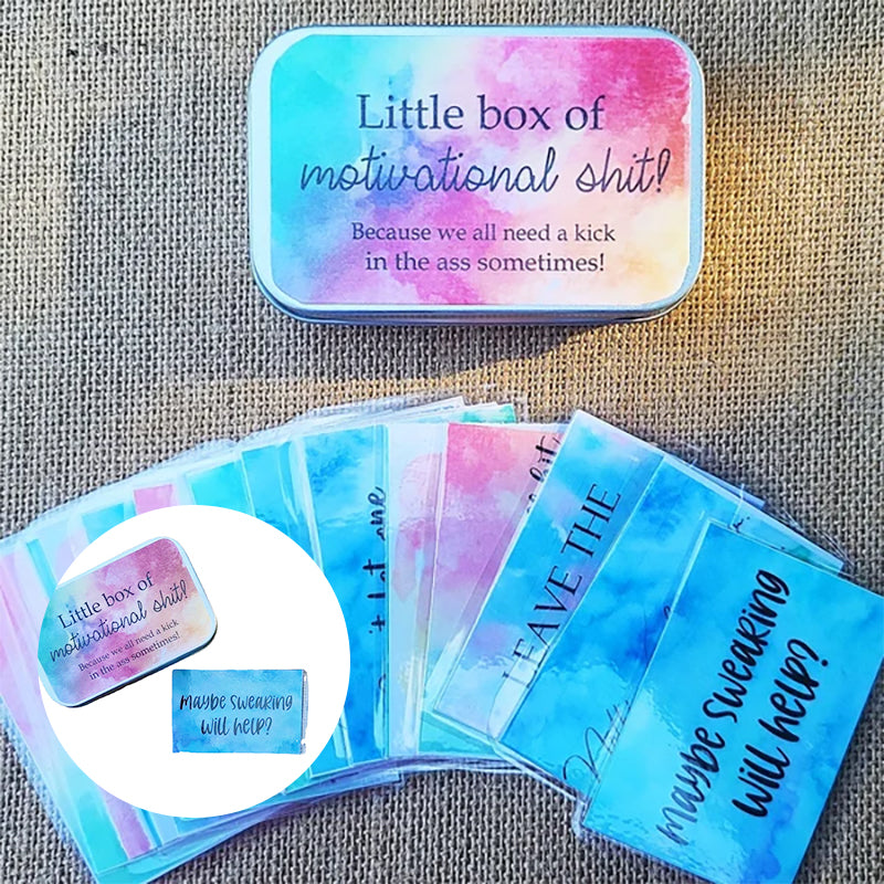 BowLift | Funny Motivation Card Gift (Set of 20 pieces)