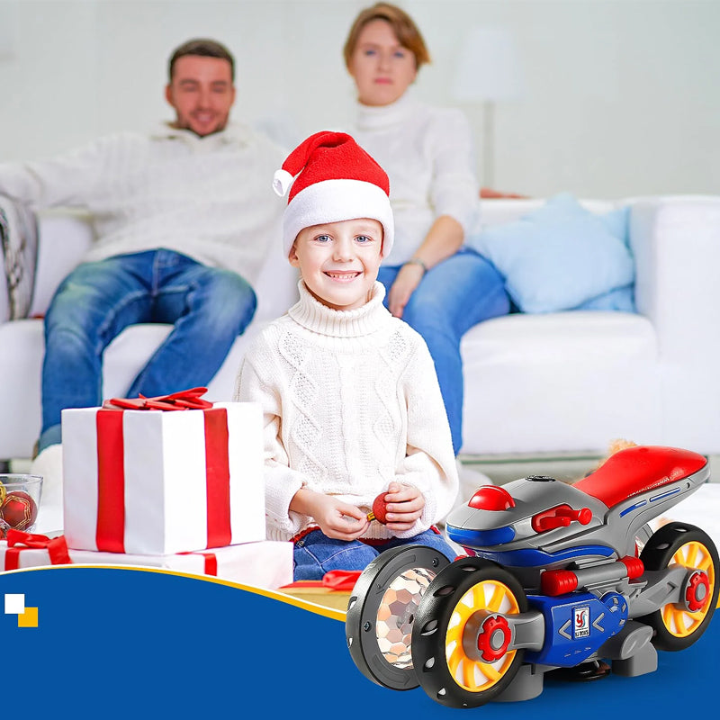 BowLift | Electric Light and Music Deformation Motorcycle