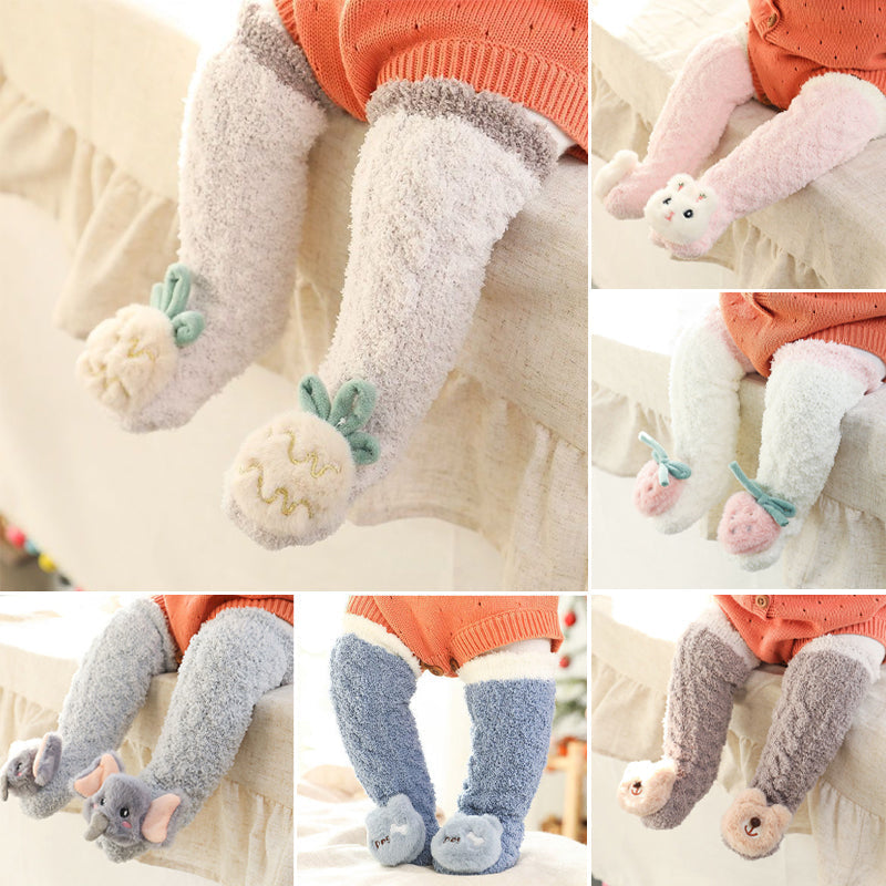 BowLift | Baby Winter Fluffy Fuzzy Socks