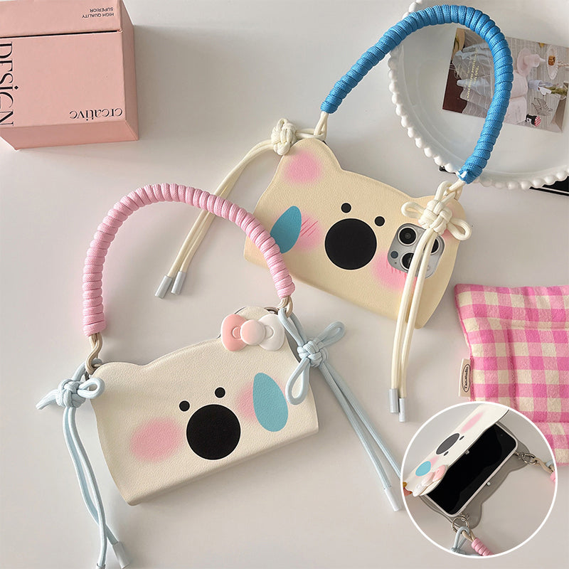 BowLift | Insta-Style Cartoon Westie Flip-Phone Case