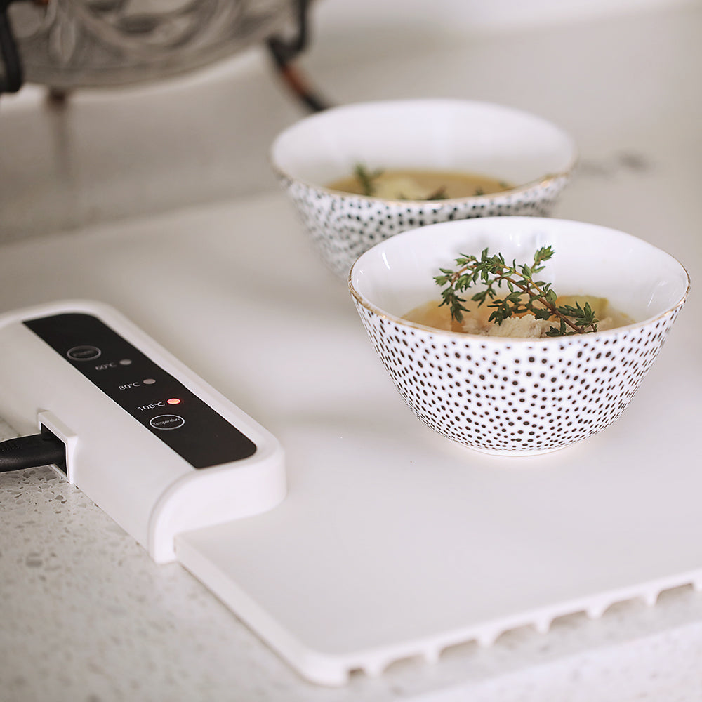 BowLift | Foldable Meal Warming Mat - HeatMate