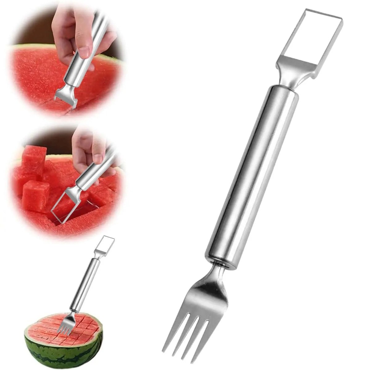 BowLift | HandyFruit Pro – Dual Blade & Fork for Effortless Fruit Preparation