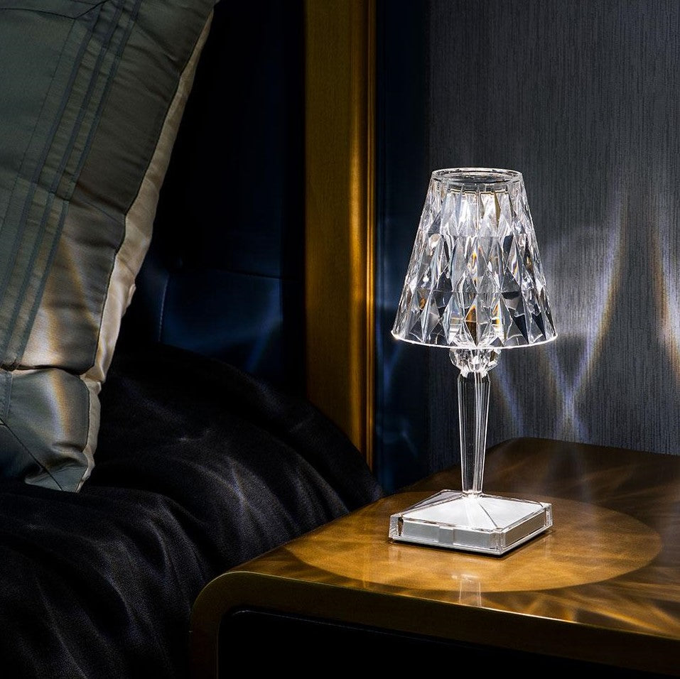 BowLift | Crystal Effect LED Table Lamp