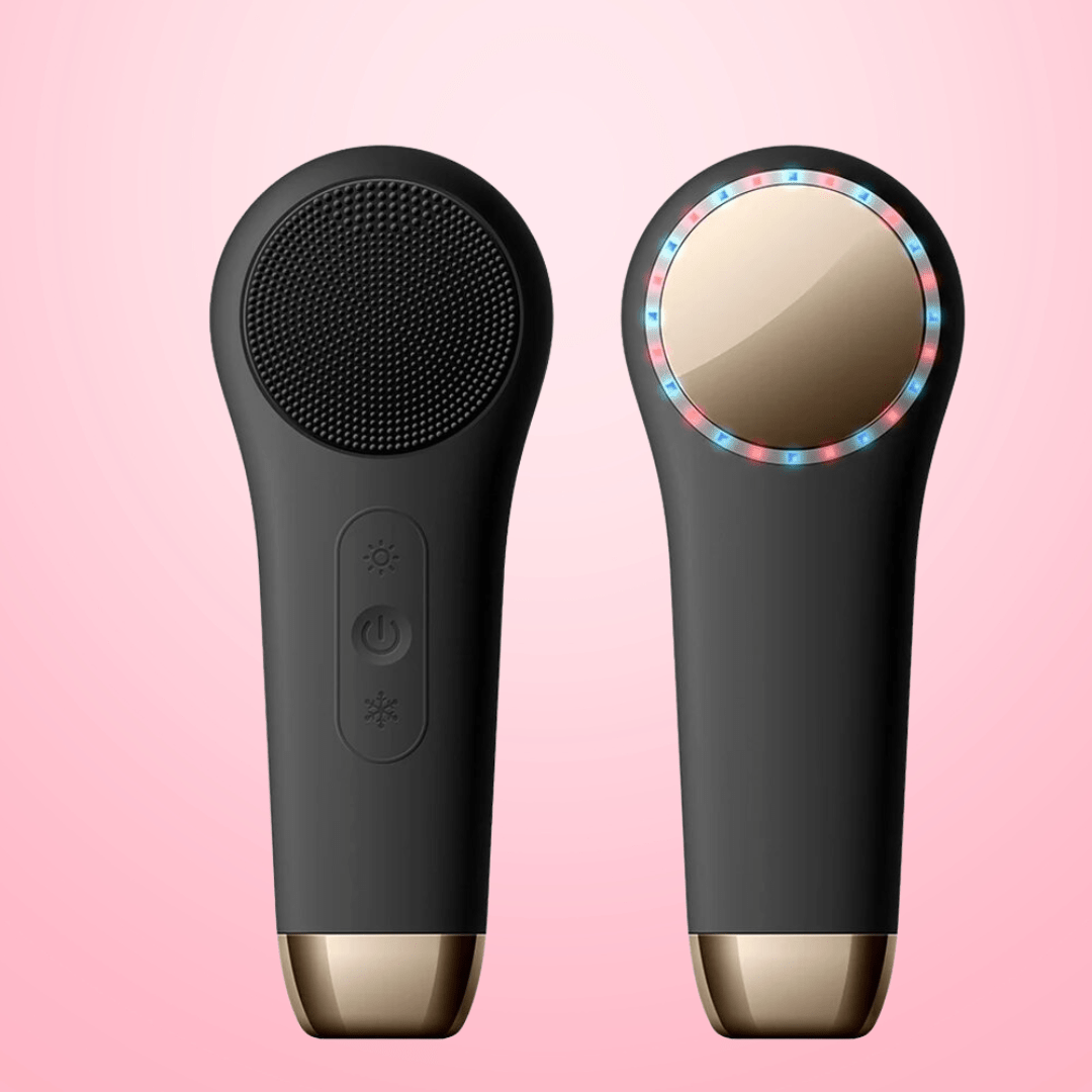 BowLift | Glowessence – 3-in-1 Face Brush with Thermal Compress & LED Light Therapy