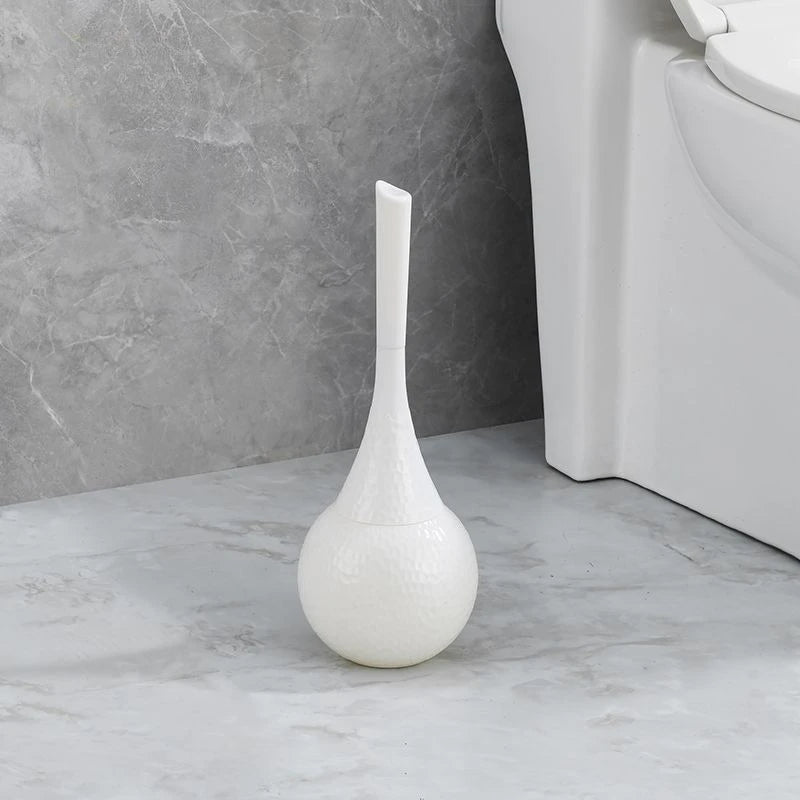 BowLift | GOLDENLUXE – Sculpted Toilet Brush with Elegant Metallic Design for Modern Bathrooms