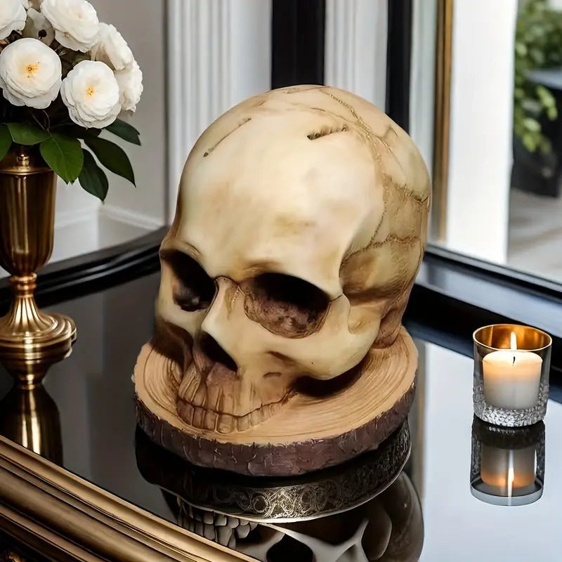BowLift | Gothic Skull – Handmade Knife Holder for Dark Kitchen Aesthetics