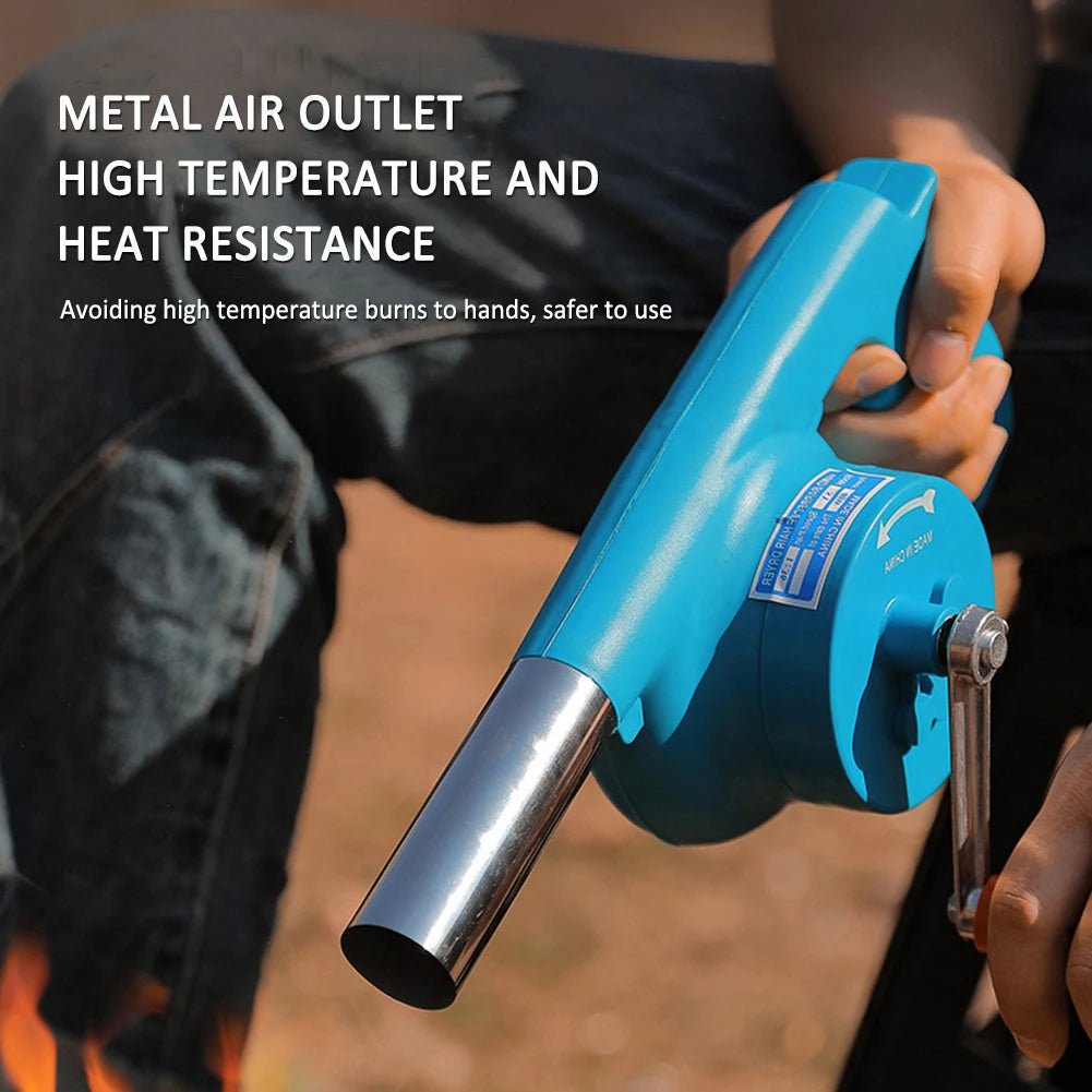 BowLift | GRILLBLOW – Portable Hand Crank BBQ Fan for Outdoor Cooking