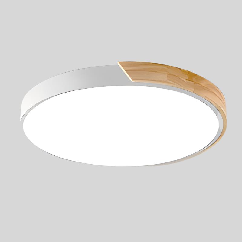 BowLift | Ceiling light wood LED modern flush mount