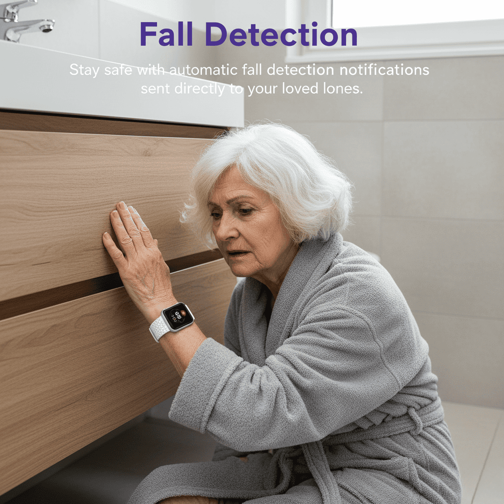 BowLift | GUARDTIME – Senior Smartwatch with Real-Time GPS & Emergency Support