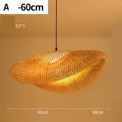 BowLift | Handmade Rattan Pendant Lamp - RayaLicht