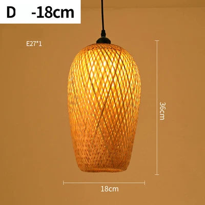 BowLift | Handmade Rattan Pendant Lamp - RayaLicht