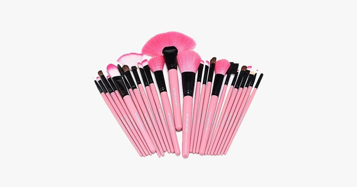 BowLift | 24-piece Pink Glory Brush Set