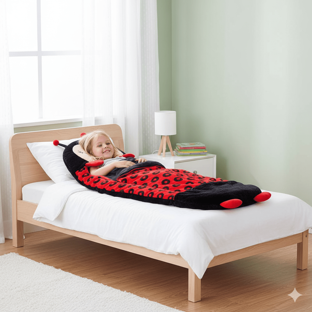 BowLift | HUGSLEEPERS – 2-in-1 Plush Toy & Sleeping Bag for Kids