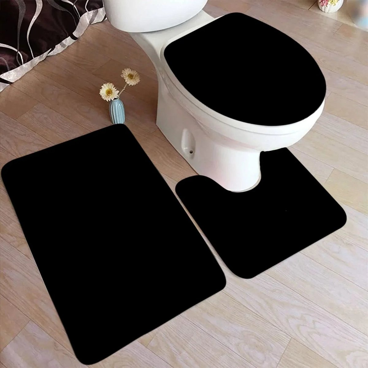 BowLift | HydraMat – 3-Piece Non-Slip Bathroom Mat Set for Comfort & Safety
