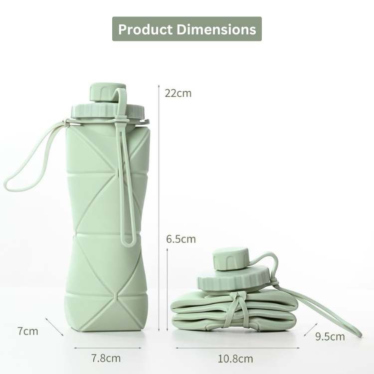 BowLift | Collapsible Water Bottle | BPA-Free, Leak-Proof & Eco-Friendly for Hiking, Commuting & Workouts