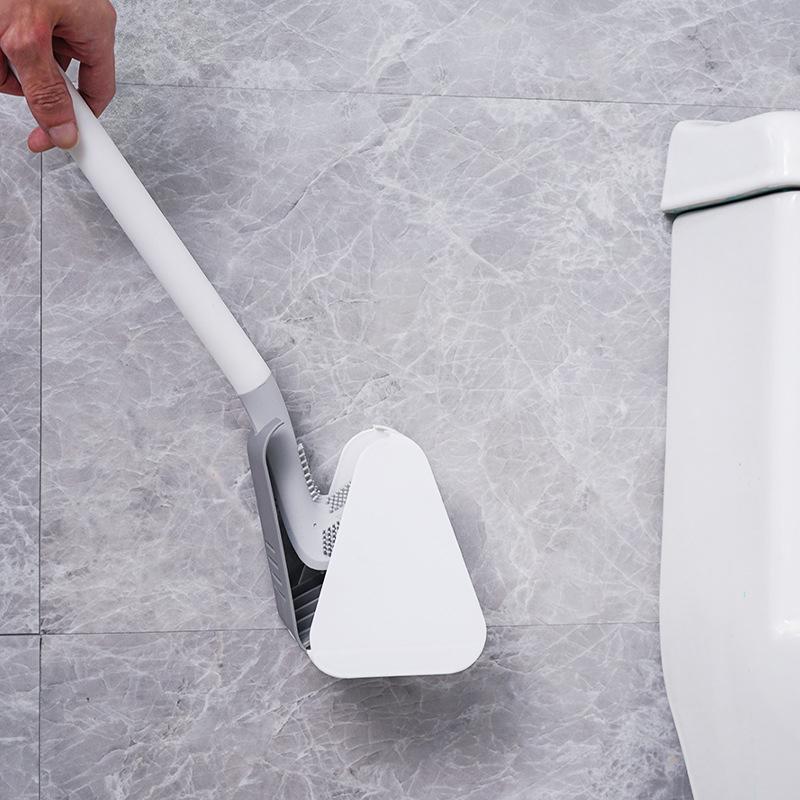 BowLift | Longer Handle Flexible Silicone Golf Toilet Brush