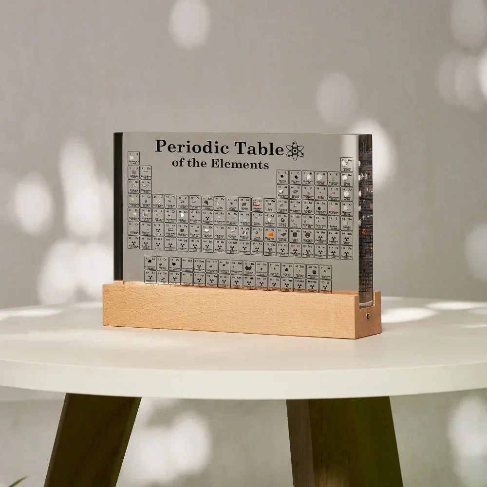 BowLift | Illuminated Periodic Table with Real Elements - Elementa