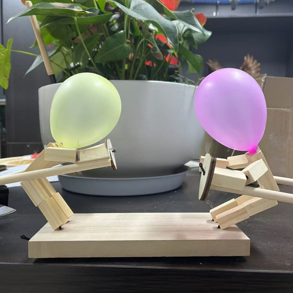BowLift | Balloon Game Wooden Interactive Fencing Toy Set