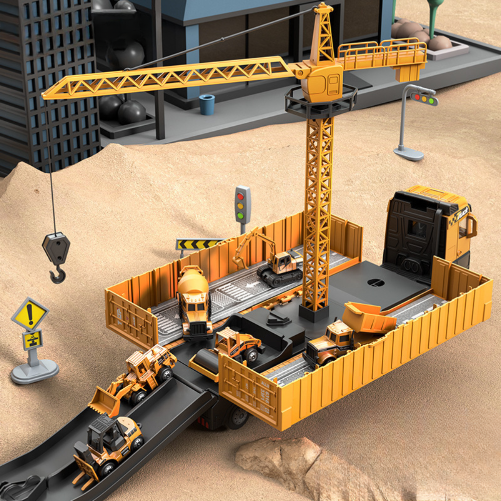 BowLift | Construction Toy Set Crane Truck Play Vehicles