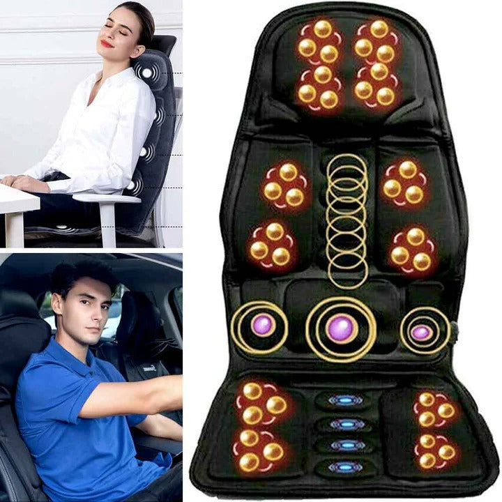 BowLift | Fashionable Massage Chair Cushion With Heated Neck Pillow