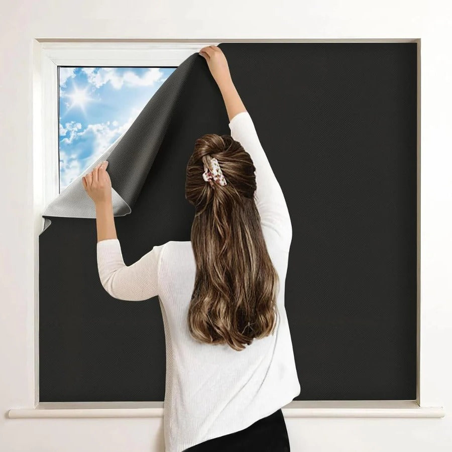 BowLift | Adhesive Blackout Sun Blocking Window Cover Shade