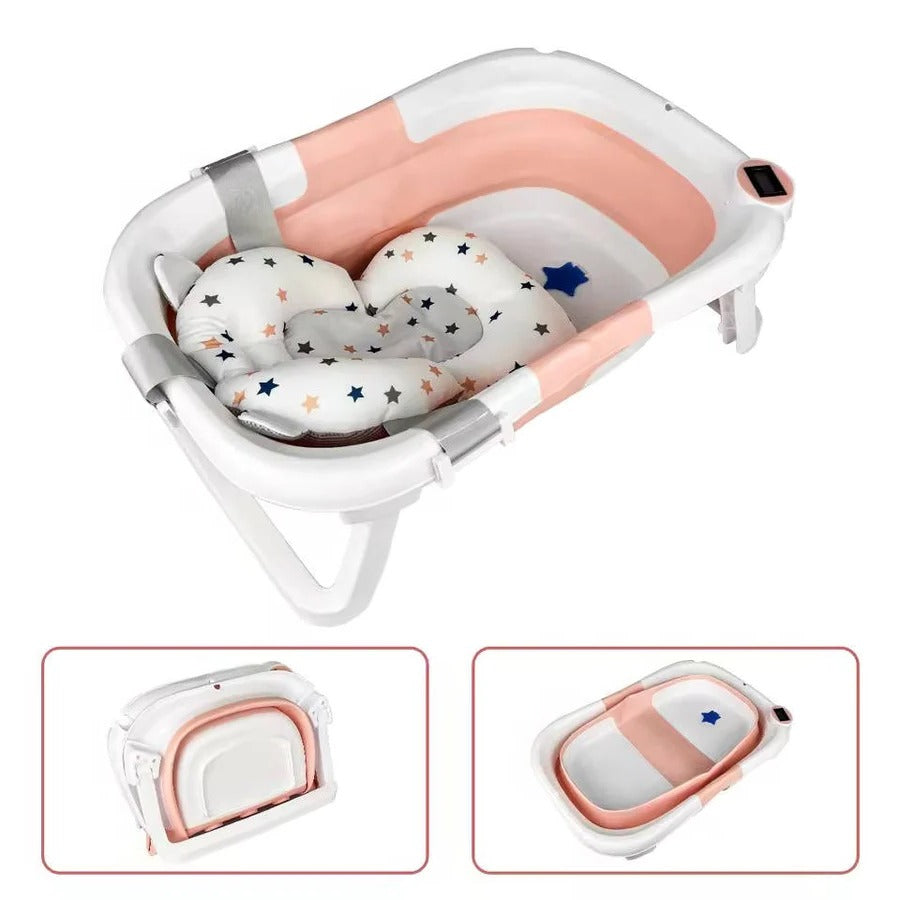 BowLift | Foldable Newborn Bathing Tub with Temperature Indicator