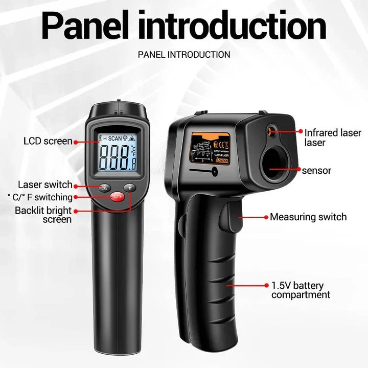 BowLift | Digital Infrared Thermometer with Laser Targeting