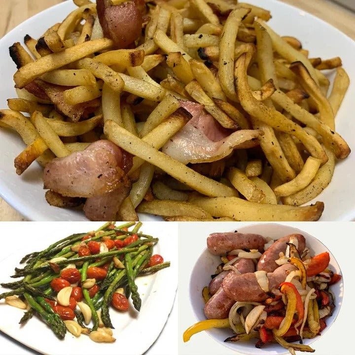 BowLift | Durable BBQ Grill Basket with Rotating Design for Outdoor Grilling