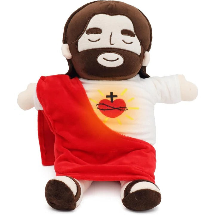 BowLift | Jesus Plush Comfort Doll – Calming Rhythmic Breathing Toy